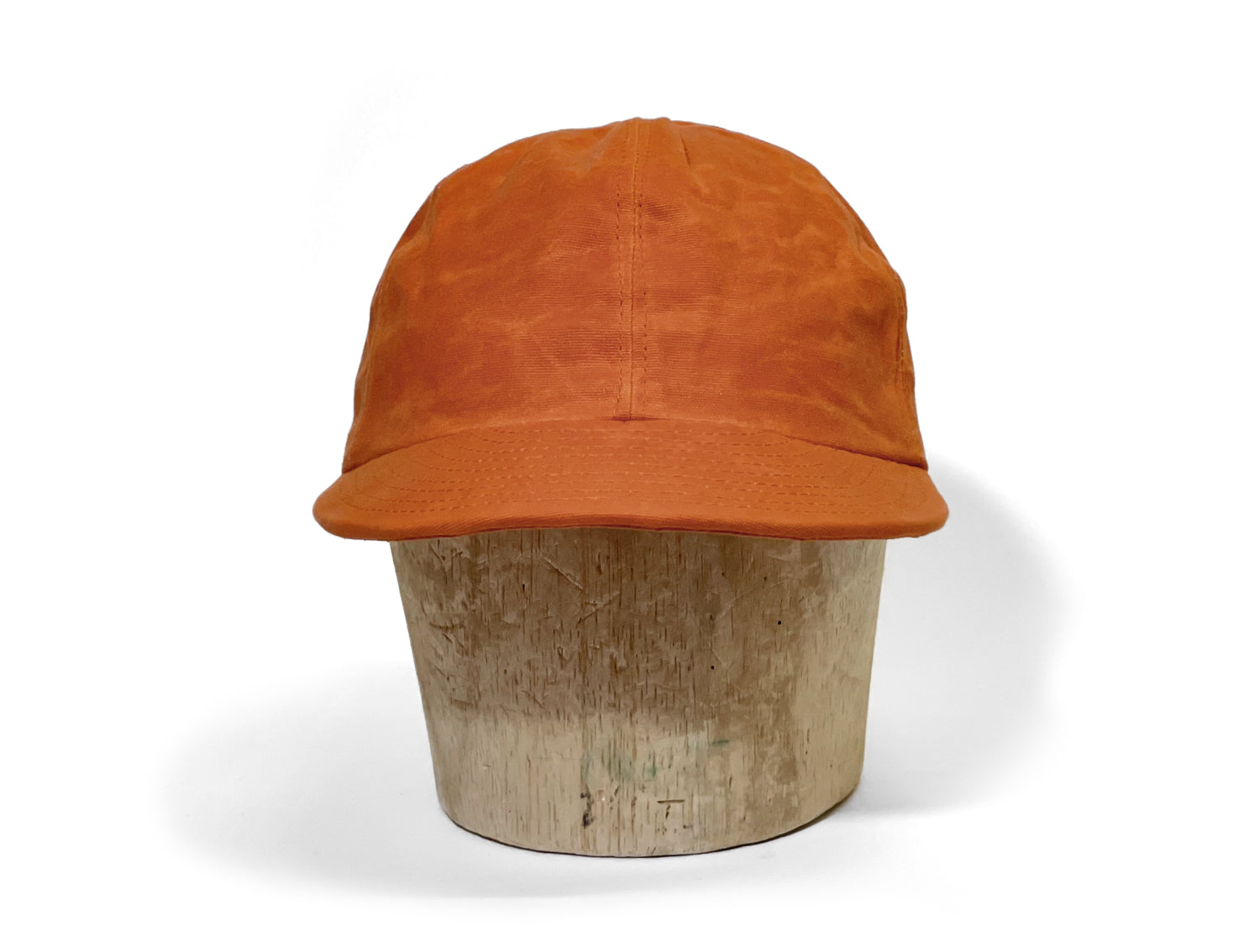 Casquette Baseball Canvas Coton Ciré - Orange