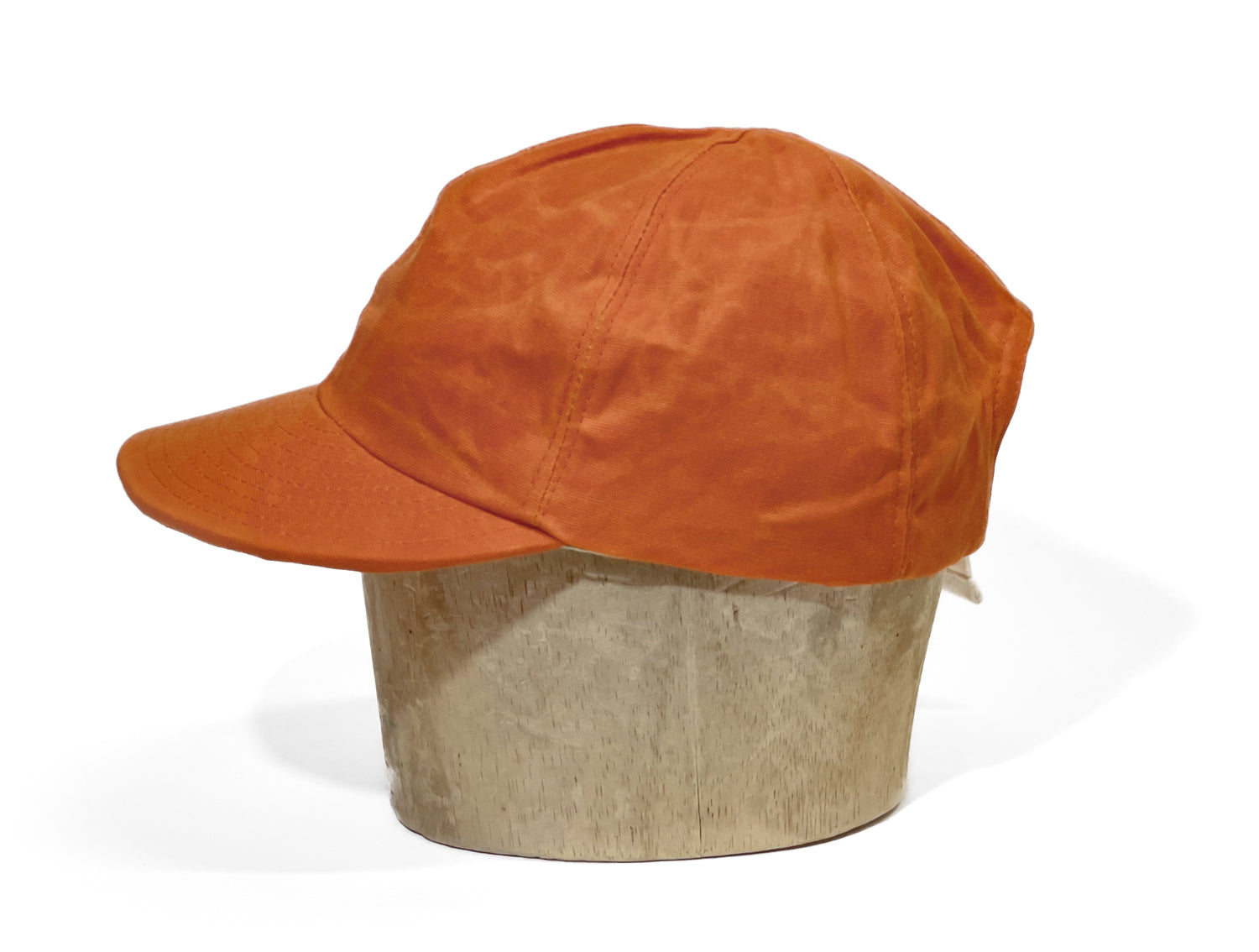 Casquette Baseball Canvas Coton Ciré - Orange