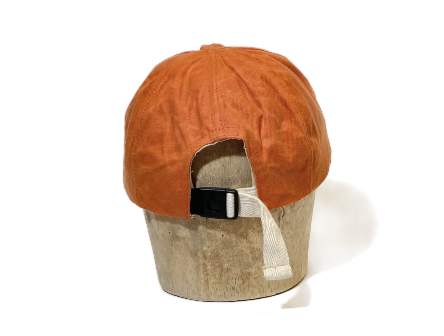 Casquette Baseball Canvas Coton Ciré - Orange