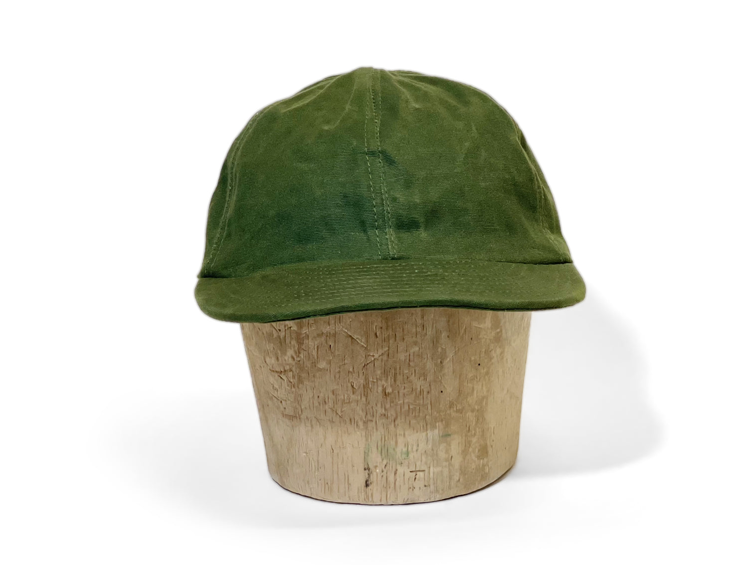 Casquette Baseball Canvas Coton Ciré - Green