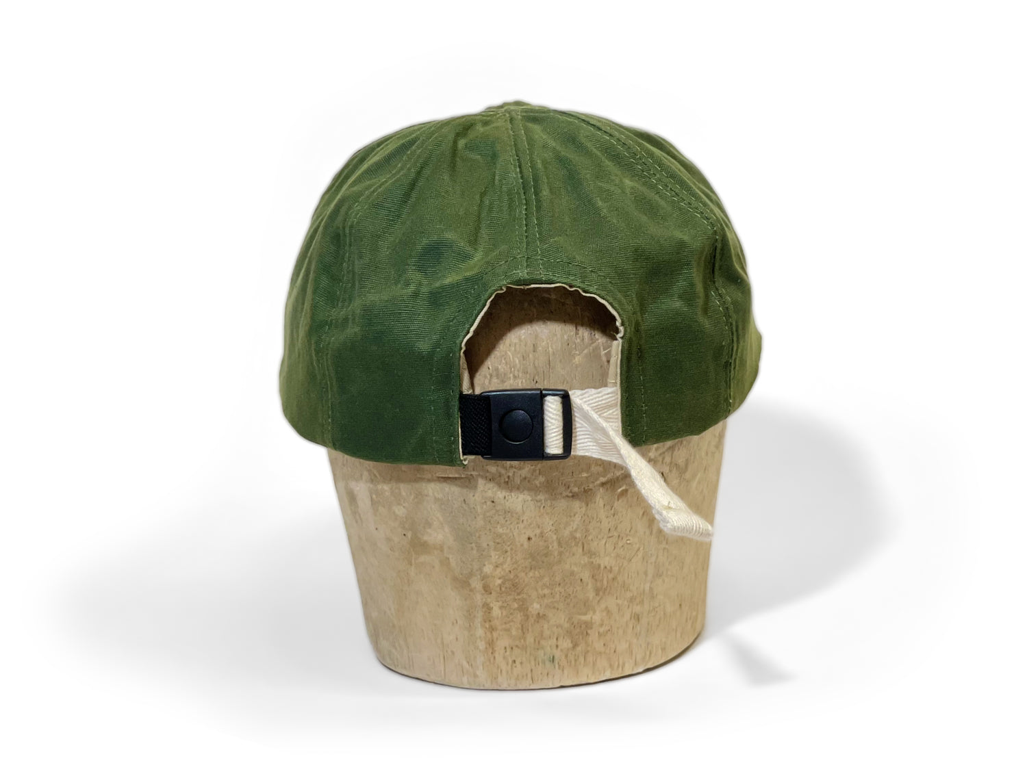 Casquette Baseball Canvas Coton Ciré - Green