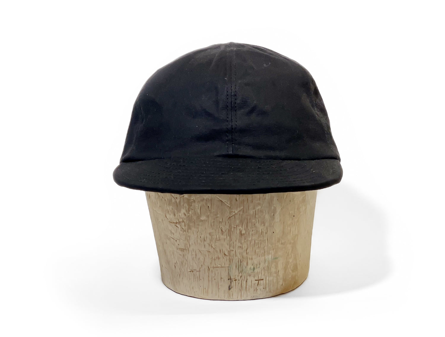 Casquette Baseball Canvas Coton Ciré - Black