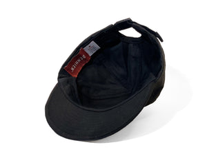 Casquette Baseball Canvas Coton Ciré - Black