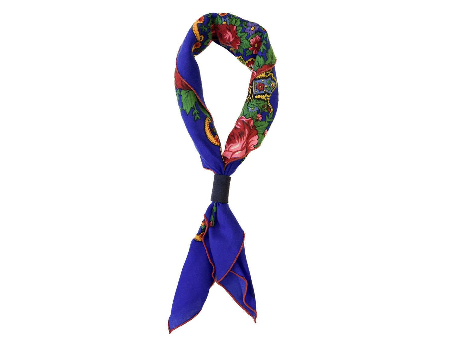 Bandana in Upcycled Fibers – Royal Blue